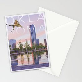 Devon Tower in Oklahoma City, OK, USA Stationery Cards