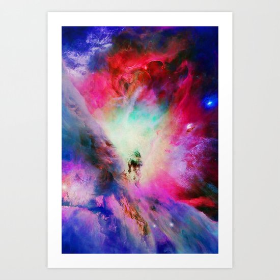 Cosmic Blossom Art Print