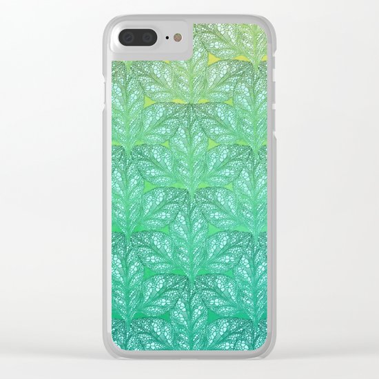 Leaf Skeletons #4 Clear iPhone Case