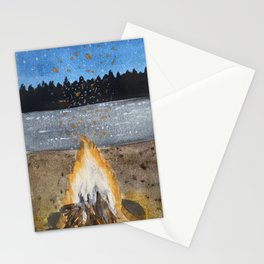 campfire Stationery Card