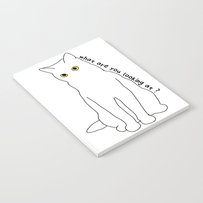 White Cat Notebook