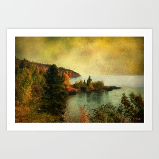 The Magic Hour Art Print