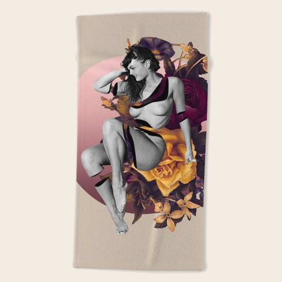 Autumn Beach Towel