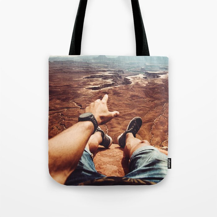 on top of canyonalnds Tote Bag