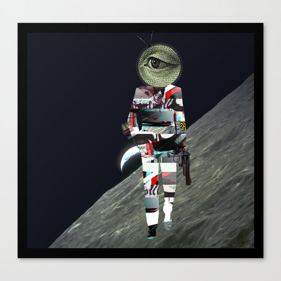 20 Space Canvas Print