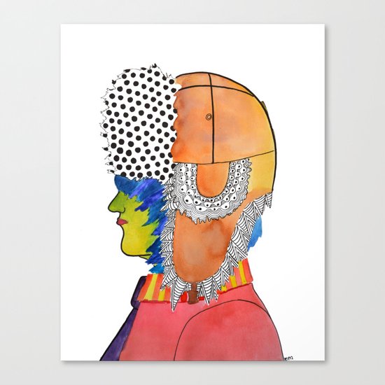 Trapper Hat Canvas Print