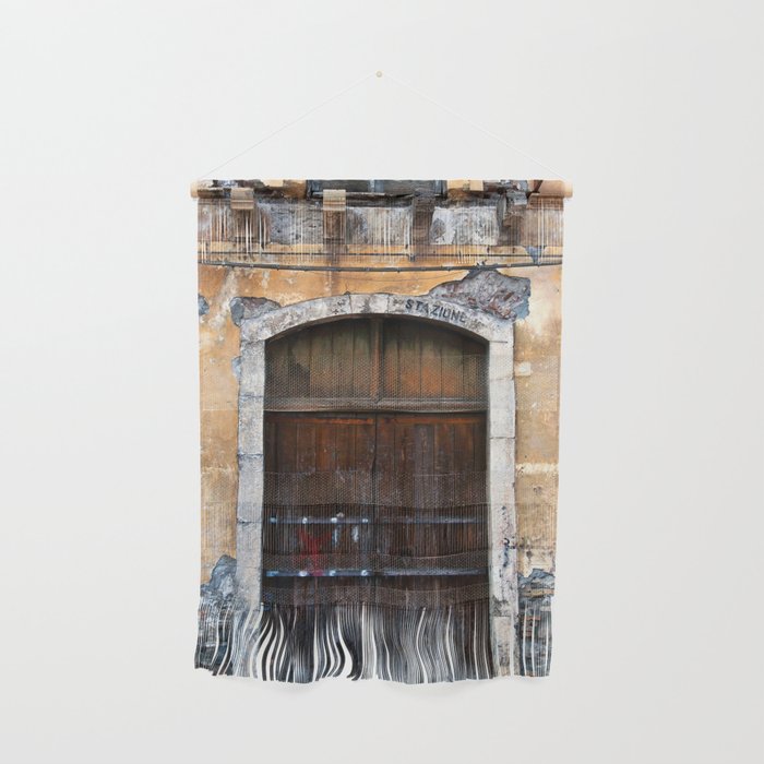 Sicilian facade of Taormina Wall Hanging