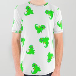 Reptar All Over Graphic Tee