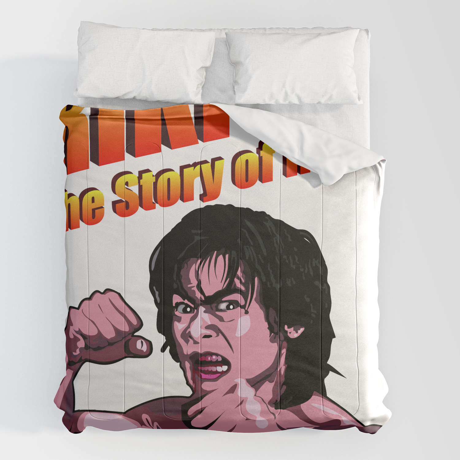 Riki Oh The Story Of Ricky Comforters By Mikehalliday Society6 Riki Oh The Story Of Ricky Comforters By Mikehalliday Society6