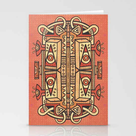 Tribalien Stationery Cards