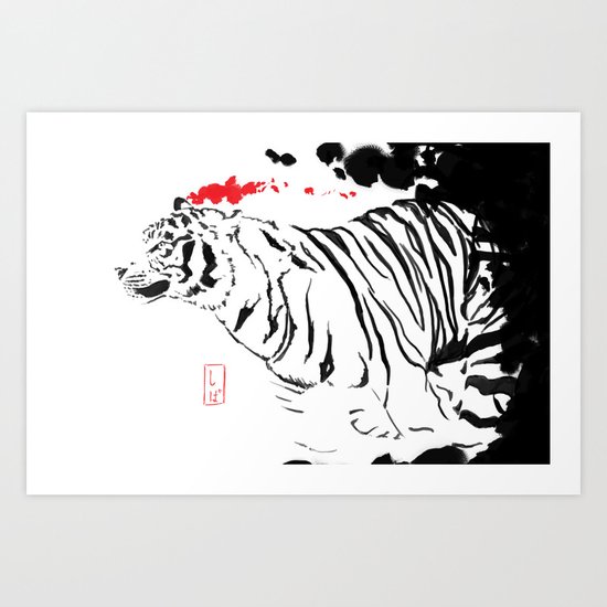 Wild Run Art Print