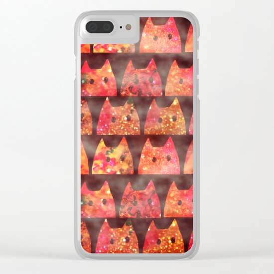 cat-260 Clear iPhone Case