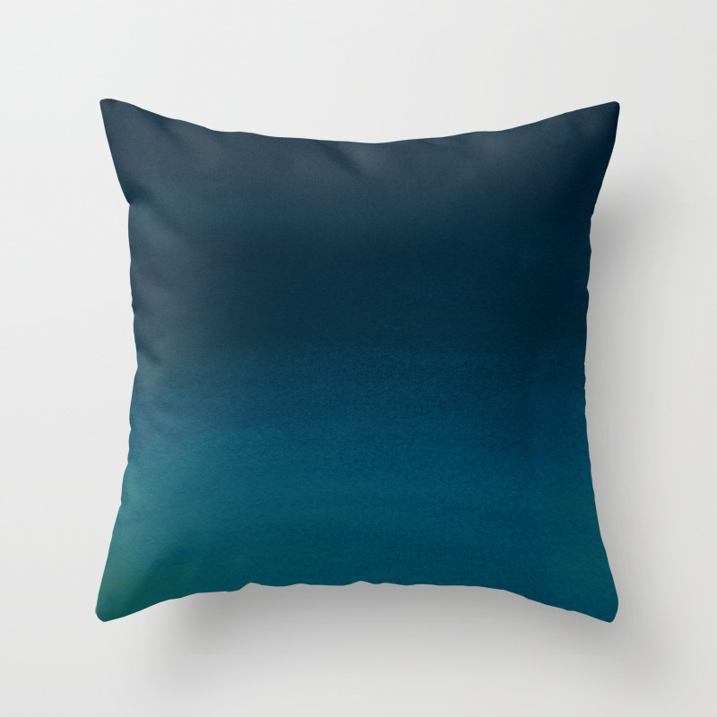 ombre throw pillows