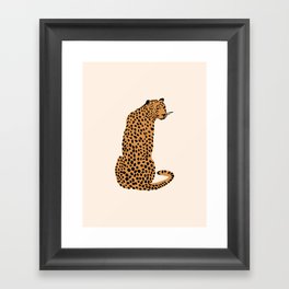 Big Cat Framed Art Print