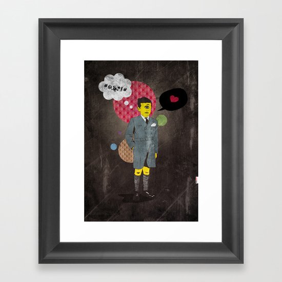 Beast Framed Art Print