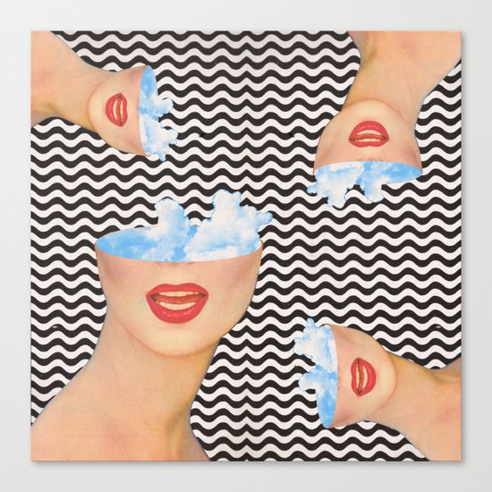 Internal clouds Canvas Print