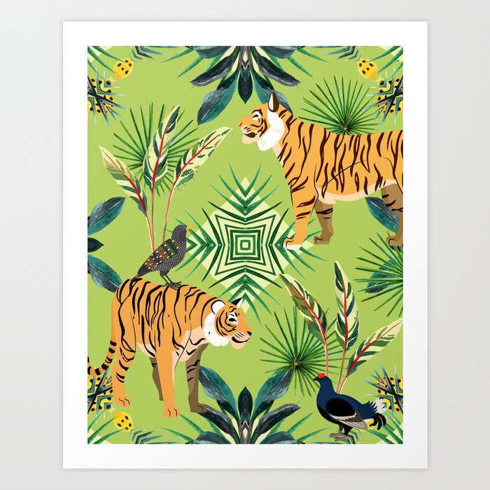 Jungle Love Art Print