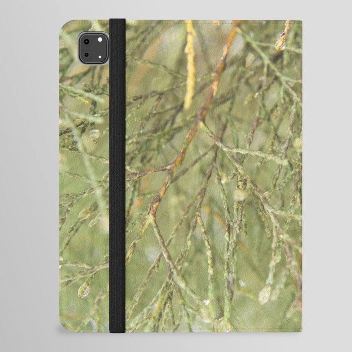 Nature at a close look | Pine Micro Photography | Light, Bright & Green | Nature & Trees iPad Folio Case