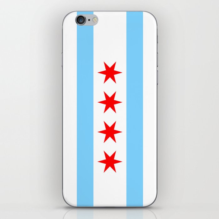 Chicago Flag iPhone Skin