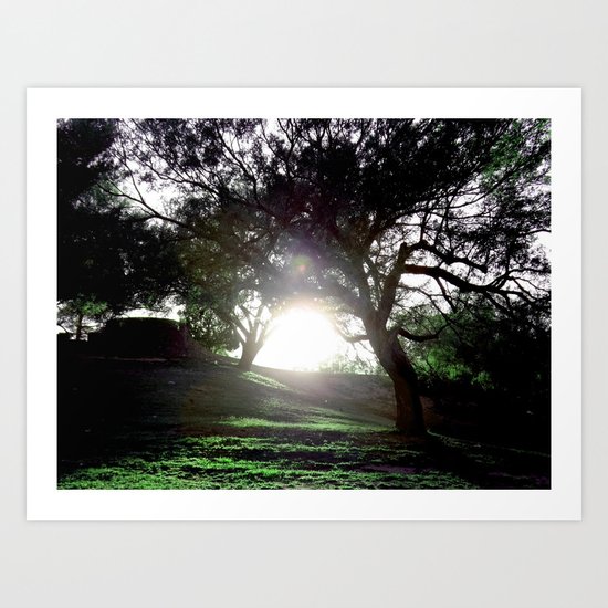 Peace Somewhere Art Print