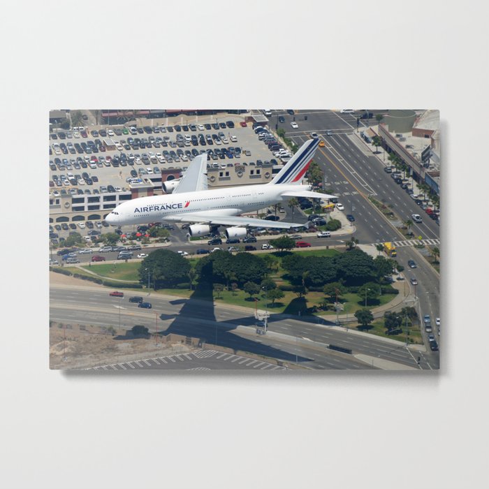 A380 arrival Metal Print