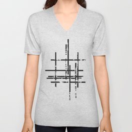 Iteration of the Square V Neck T Shirt