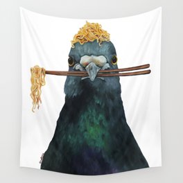 Ramen Pigeon No. 1 Wall Tapestry