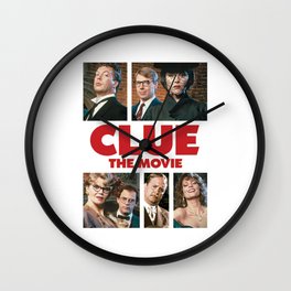 Clue Riddle Wall Clock