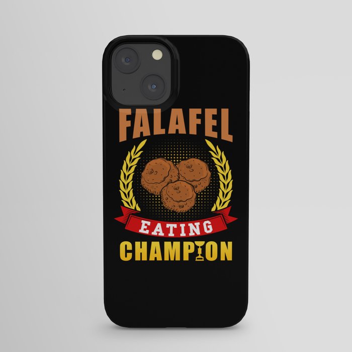 Falafel Champion iPhone Case