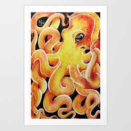 The Octopus Experiment Art Print