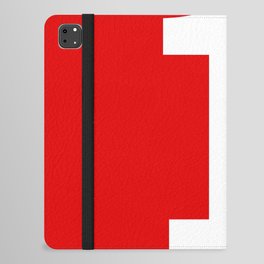 Number 1 (White & Red) iPad Folio Case