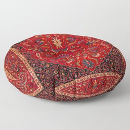 Antique Persian Rug Floor Pillow