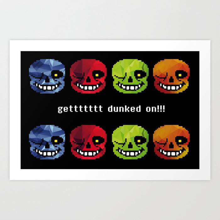 Undertale Sprite Posters for Sale