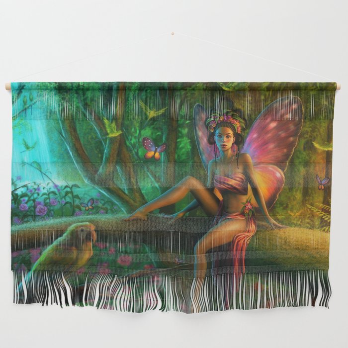 Exotic Butterfly Wall Hanging