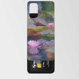 Pink Water Lily Reflection Android Card Case