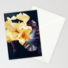 Golden Iris Stationery Card