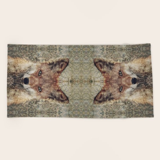 Fox II Beach Towel