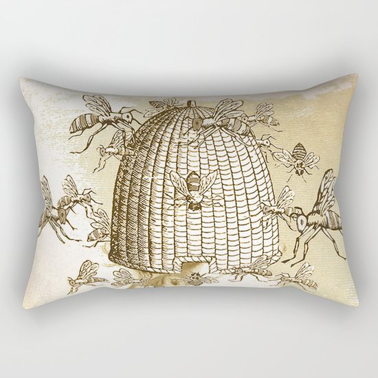 HIVE MIND Rectangular Pillow