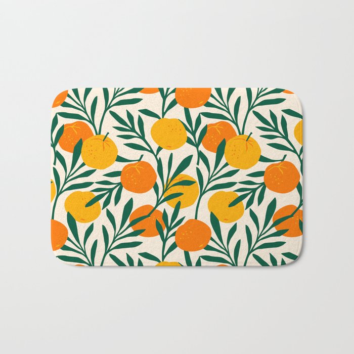 Tropical fruits Bath Mat