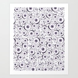 Lots of Eyeballs Art Print