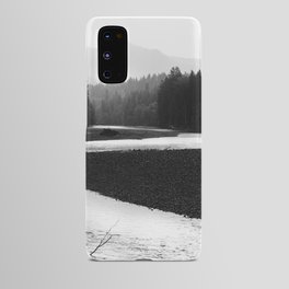 Olympic National Park Black and White Android Case
