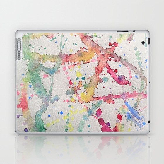 Abstract bright splashes #2 Laptop & iPad Skin