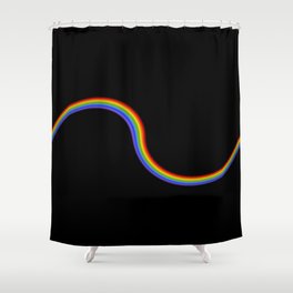 Variation on the Rainbow 5 Shower Curtain