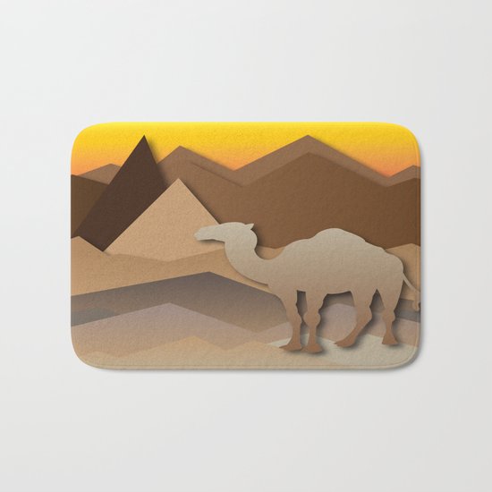 Desert Mountains Bath Mat
