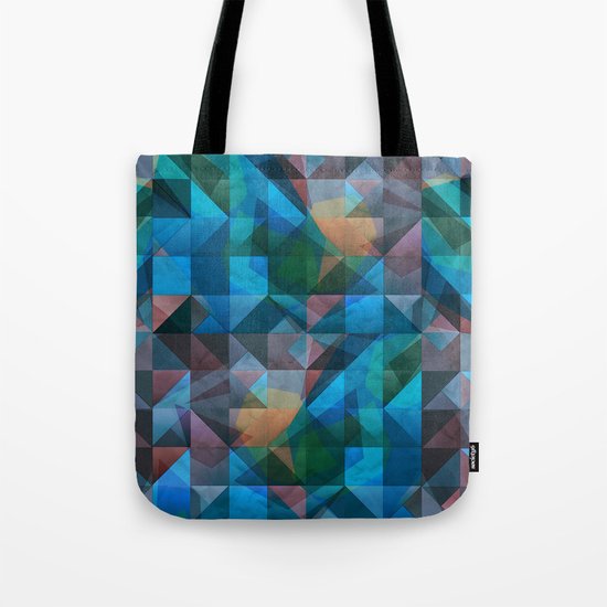 triangular shapes of power Tote Bag