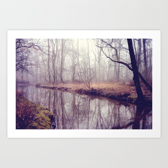 when time stood still Art Print