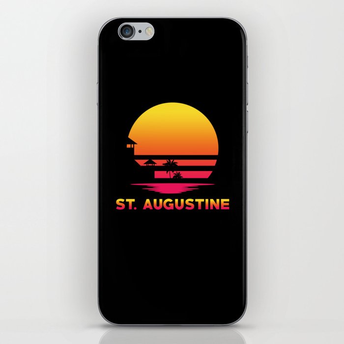 St. Augustine Retro Souvenir iPhone Skin