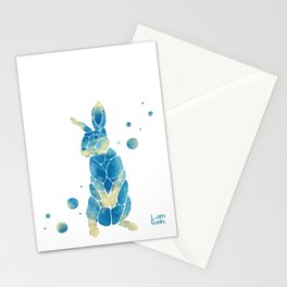 Blue Rabbit Stationery Cards