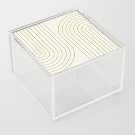 Minimal Line Curvature LXXXVII Acrylic Box