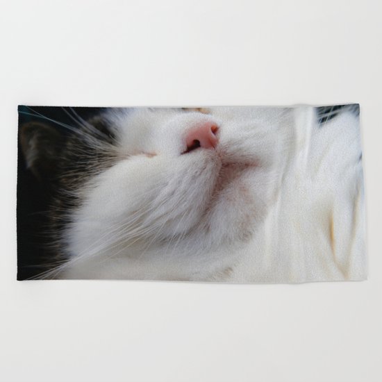 Cat I Beach Towel